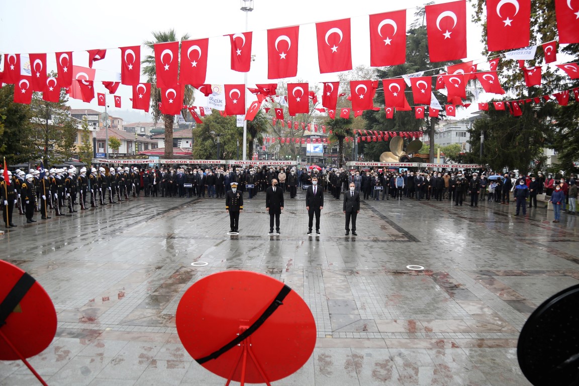 GAZ MUSTAFA KEMAL ATATRK VEFATININ 83. YILINDA GLCKTE BR DZ ETKNLKLE ANILACAK 