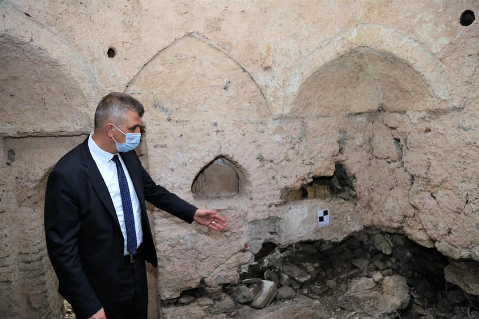 DERMENDERE YUKARI MAHALLEDEK TARH HAMAMIN RESTORASYON HALES YAPILDI